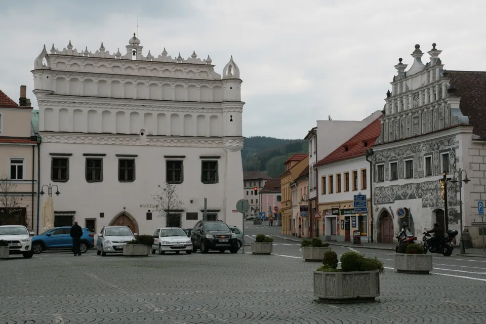 Voprchovský dům, sídlo Muzea Šumavy, na náměstí Svobody v Sušici.